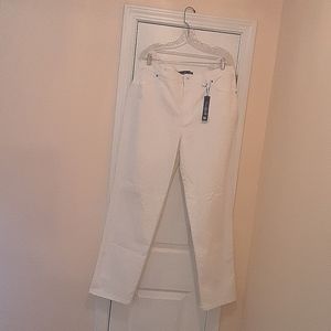 Gloria Vanderbilt Jeans White Size: 18